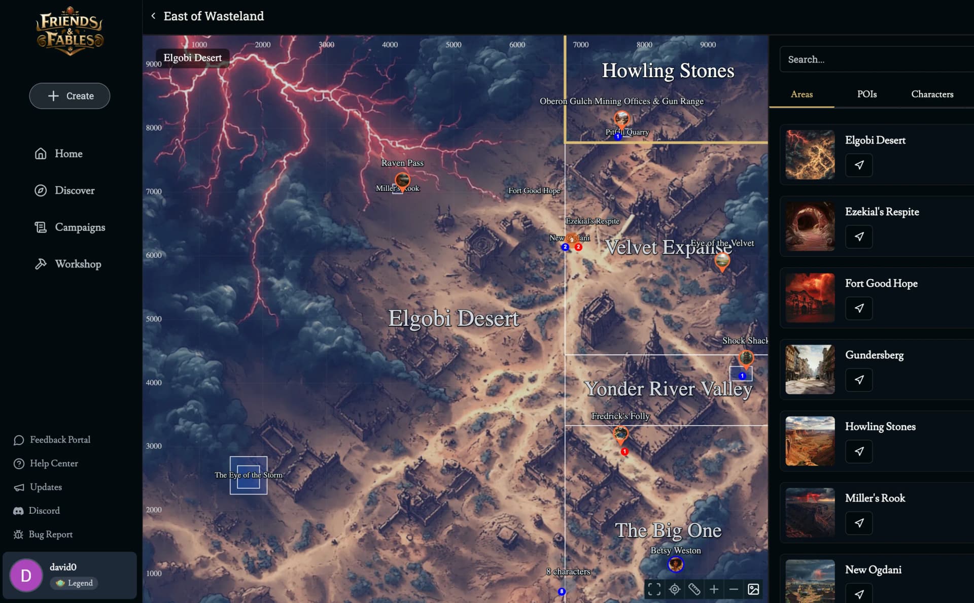 Friends & Fables Map Editor